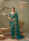 Kasva Silk By Kira Bamber Silk Embroidery Work Saree Wholesale Price In Surat